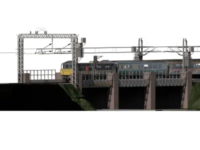 British Rail Class 86 3D model