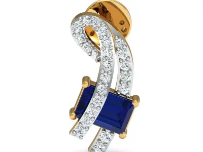 Diamond Locket Set 3D print model shop