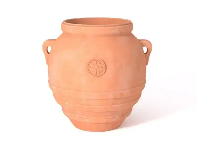 Terracotta Urn 3D model