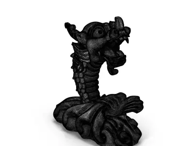 Arowana printable feng shui 3D print model