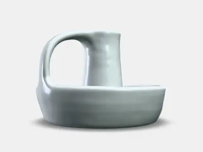 GODTAGBAR Candlestick Low-poly 3D model