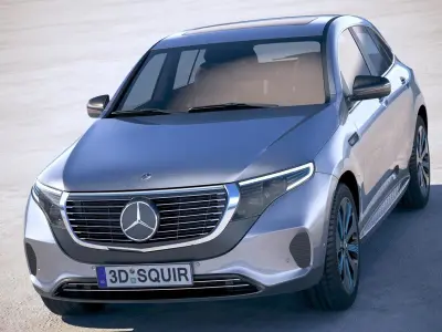 Mercedes-Benz EQC 2020 3D model