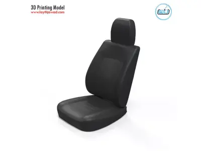 Car seat 3D print model