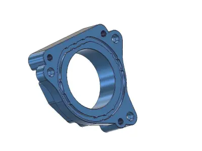Intake Manifold Flange 1 9TDI 3D print model