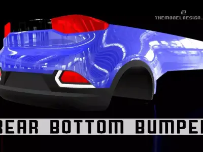 The Complete Guide to 3D Automotive Rear Bumper 3D model