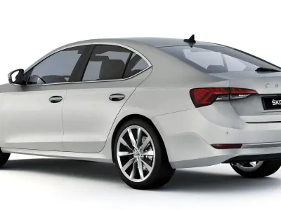 Skoda Octavia A8 2020 3D model
