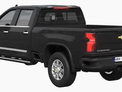 Chevrolet Silverado 2500 HD 2024 3D model