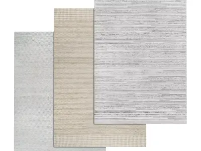 Rug Set 1337 3D model