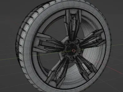 RIM and TIRE 3D print model