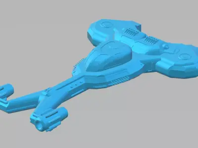 CS4-082023 - Concept Speeder 3D print model