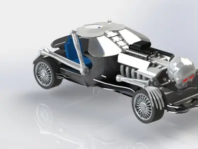 Concept SKELOID 3D model