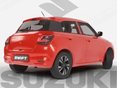 Suzuki Swift 2024  3D model