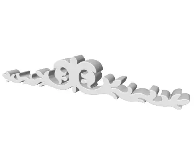 Window Header 3 3D model