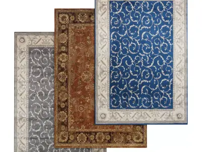 Rug Set 924 3D model