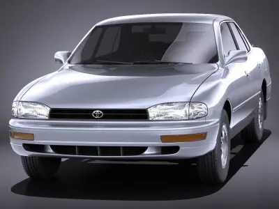 Toyota Camry 1992 - 1996 VRAY 3D model