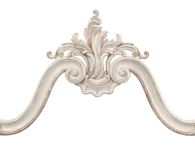 Classic carved 156 3D model