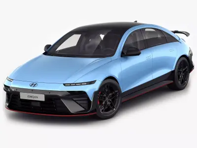 Hyundai Ioniq 6 N 2026 3D model