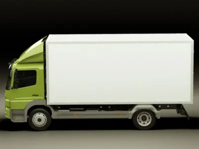 Mercedes Atego 2011 3D model