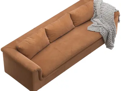CB2 Mardones Lounge Sofa 3D model