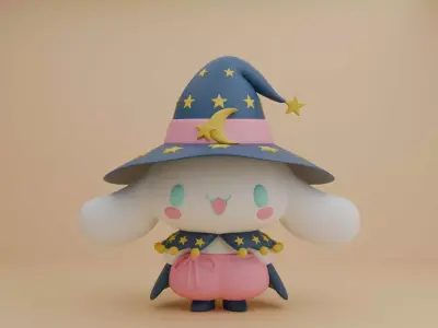 Halloween sanrio cinnamoroll 27 3D print model