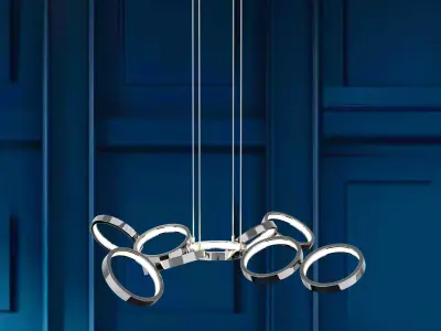 Lighting Colette LED Chandelier 3D model