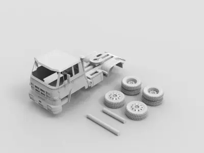 Dodge Barreiros C38T 320 3D print model