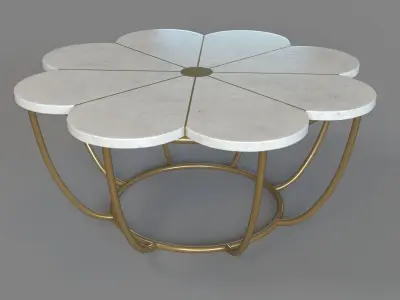 Boutonniere Coffee Table 3D model