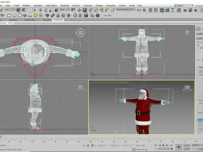 Santa Is Coming 3D model