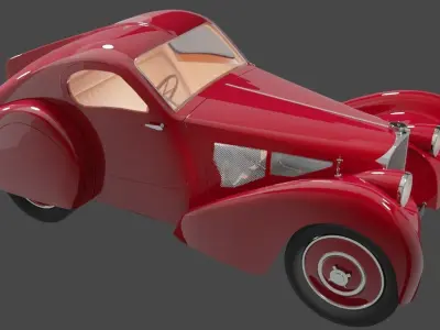Bugatti Dubos  3D model