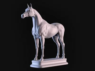 Arabian Horse 3D print model