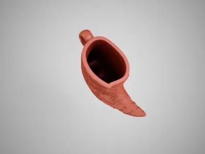 Christmas Gloves 3D print model