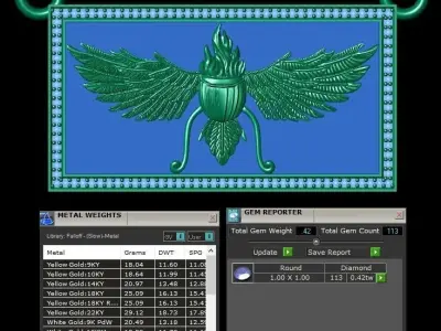 Zoroastrian Symbols 3D print model