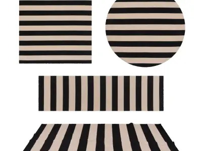 Rugs No 624 Low-poly 3D model