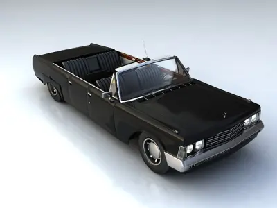 Zil114 cabriolet 3D model