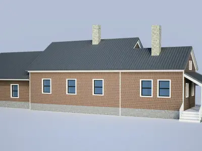 House 01 3D model