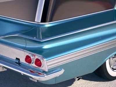 Chevrolet Nomad Wagon CG 1960 3D model