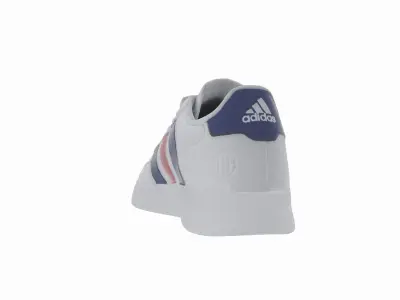 Adidas Breaknet 20 White Red Blue Low-poly 3D model