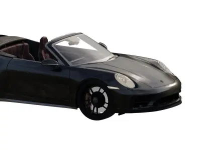 Porsche 911 Carrera Cabriolet GTS 3D model