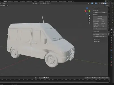Mercedes Sprinter 3D print model