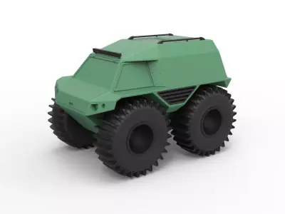 THOR Ultimate ATV Scale 1 to 24 3D print model