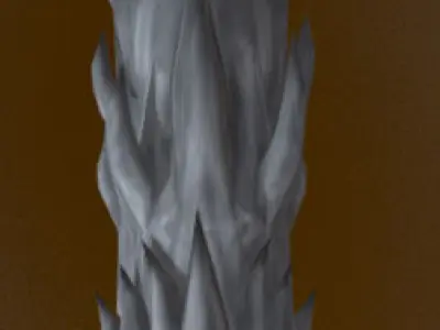 Dracon85 Toon Wolf Low-poly 3D model