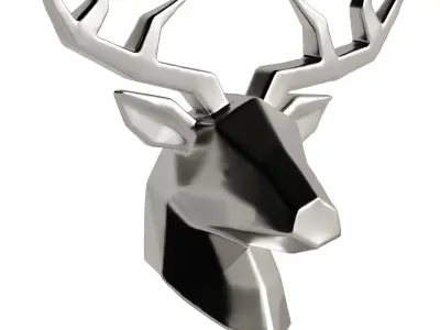 Decorative Abstract Sculpture 03 3D model