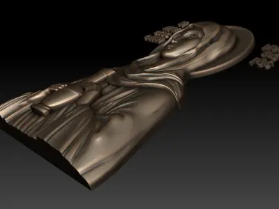 Saint Susanna the Myrrhbearer 3D print model