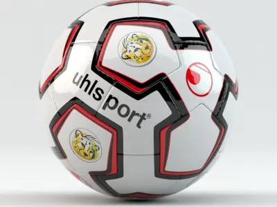 Soccer Ball 3D model 23