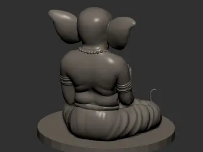 Ganesh ji 3d model 3D print model