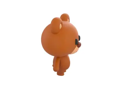 Character004 Bear 3D model