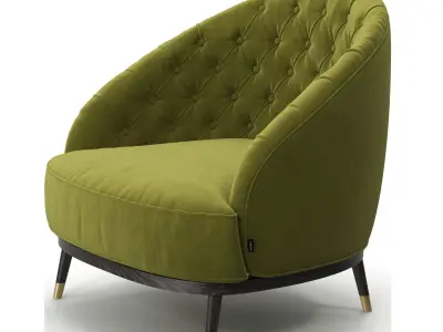 Hector armchair by Laskasas 3D model