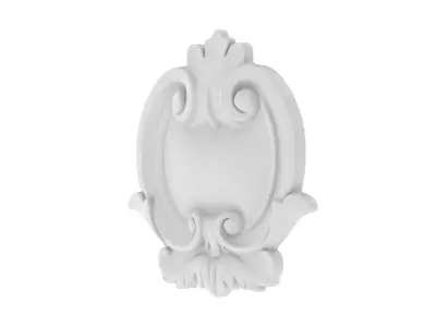 Cartouche Ornament 031 3D model