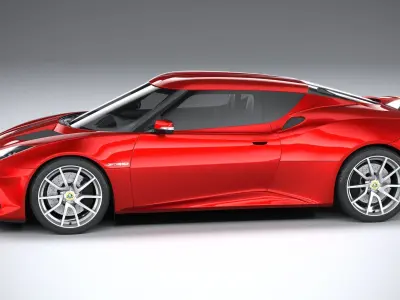 Lotus Evora GT410 2020 3D model