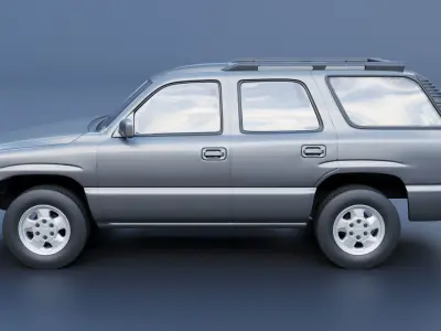 Chevrolet Tahoe 2002  3D print model